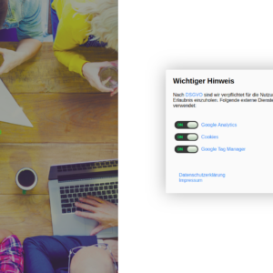 WordPress-Plugin: DSGVO Notiz